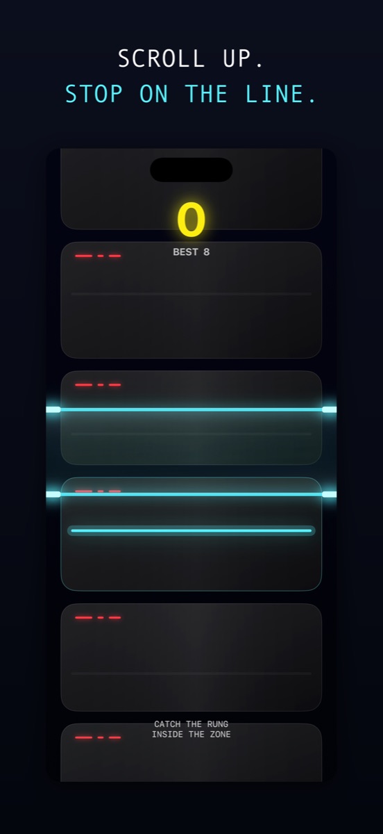 Overscroll — Stop the scroll on the line